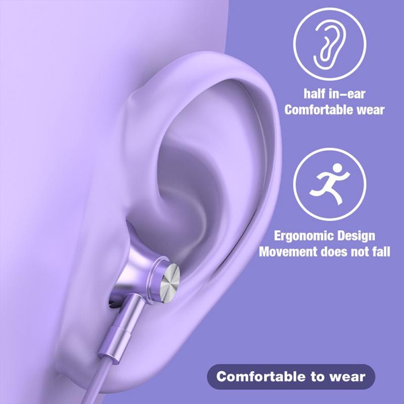 Tai Nghe Nhét Tai Bluetooth Có Micro Âm Thanh Siêu Trầm Và Phụ Kiện