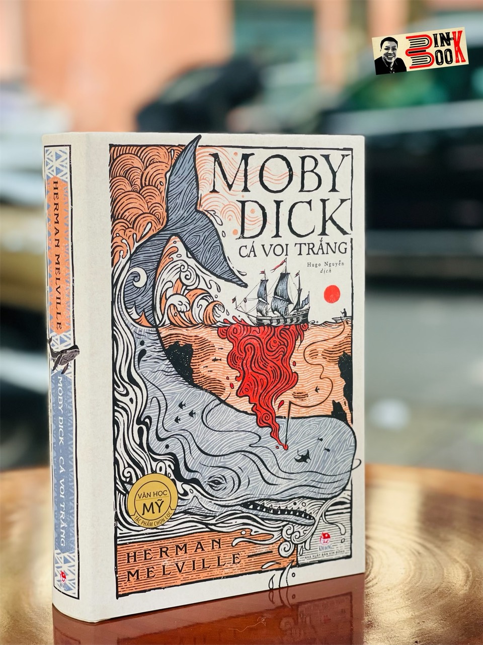 Hình ảnh MOBY DICK CÁ VOI TRẮNG – Herman Melville – bìa cứng – Hugo Nguyễn dịch – ấn bản kỷ niệm 65 năm thành lập NXB Kim Đồng – tủ sách Tác phẩm chọn lọc