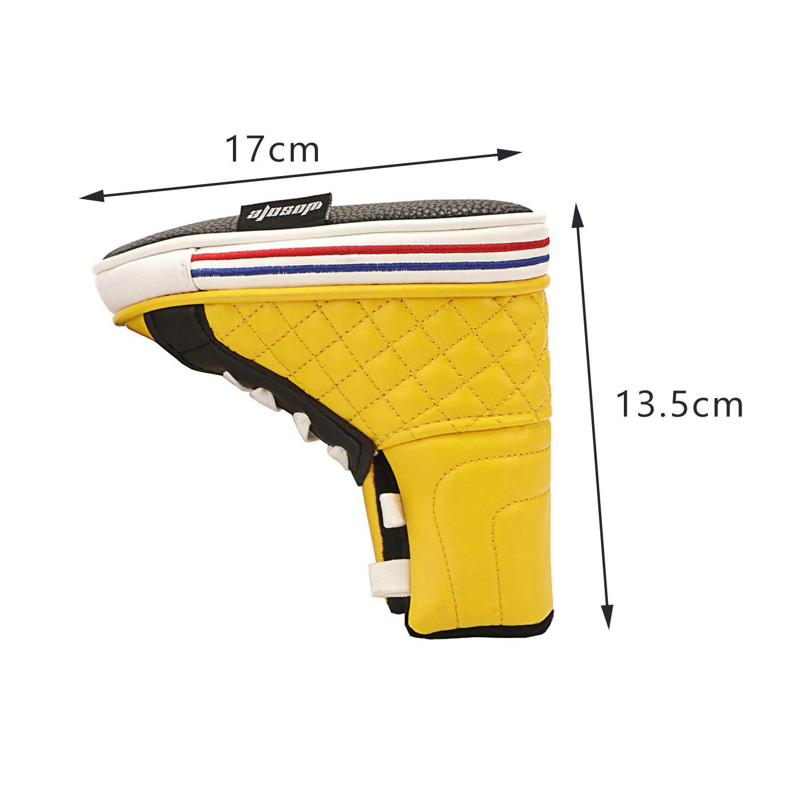 Golf Putter Headcover Golf Putter Head Covers Sneakers Shaped Fashion Women Men Golf Head Cover Protector Protective Sleeve Golf Accessories