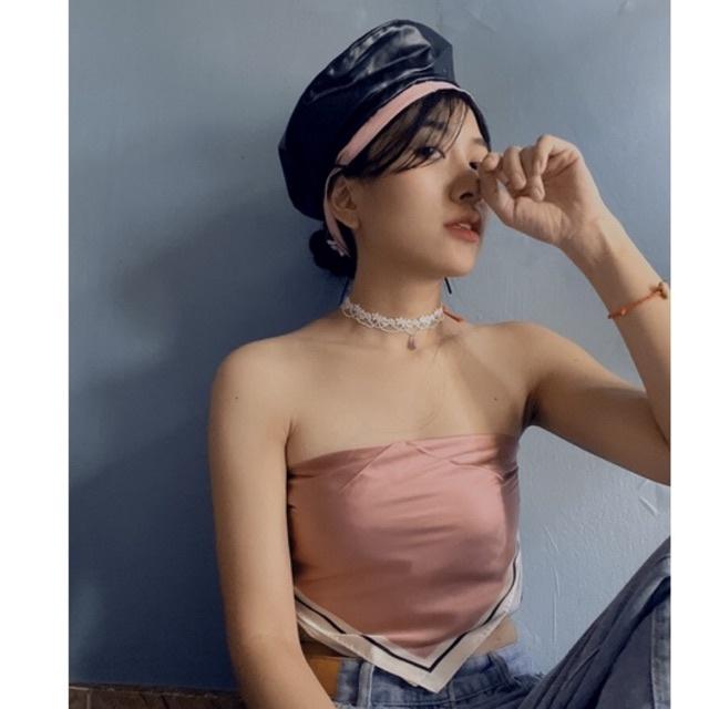 Vòng cổ ren xinh màu trắng - choker ren trắng