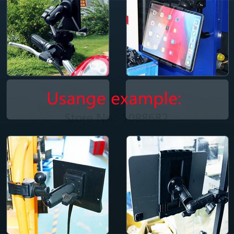 Người giữ siêu kẹp Jadkinsta 1.5 inch Ballhead cho 17-76mm Kích thước ba loại Super Super cho ngành công nghiệp xe hơi cho GoPro