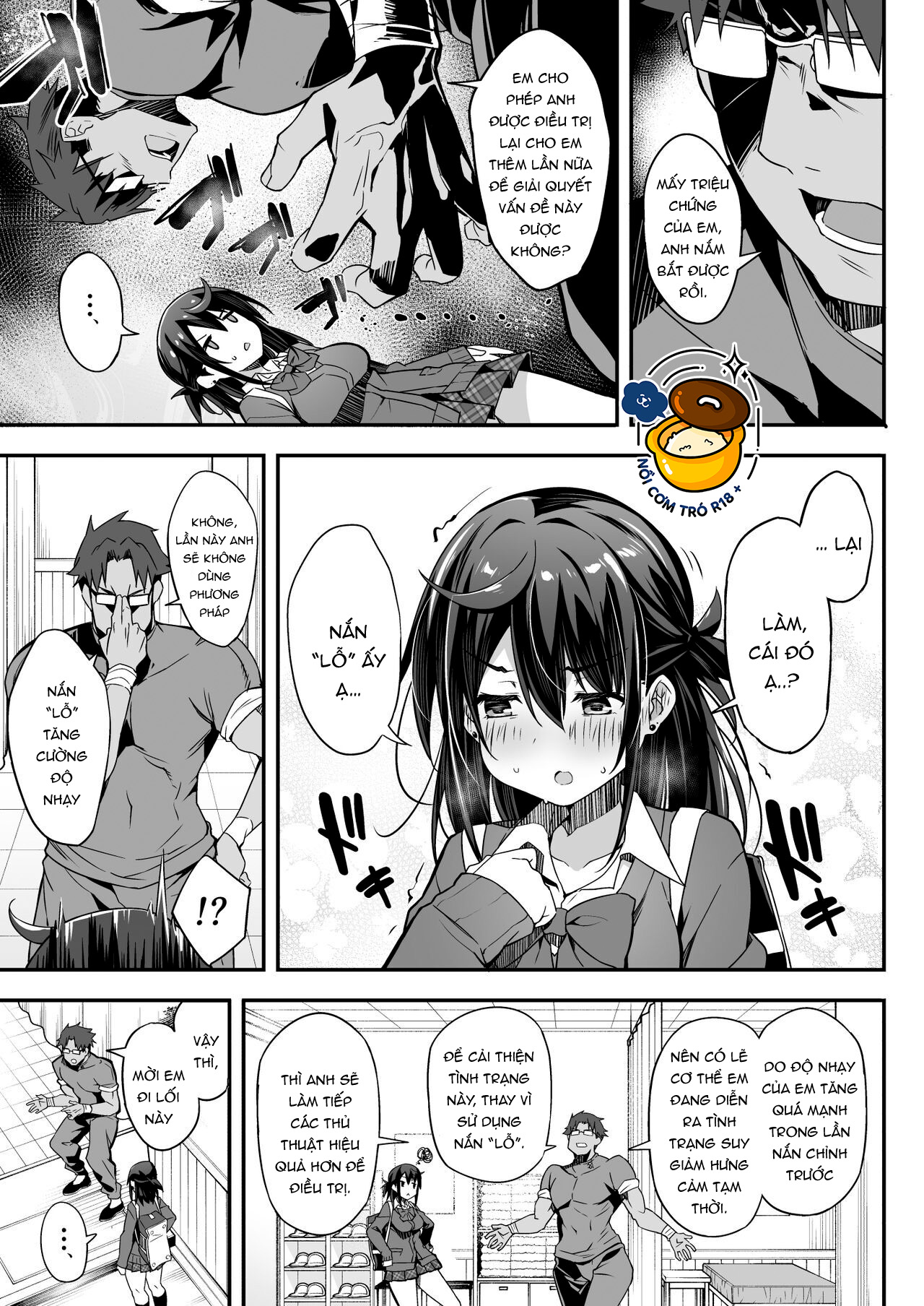 jk không thể lên đỉnh sau khi được massage cải thiện độ nhạy chapter 3 9