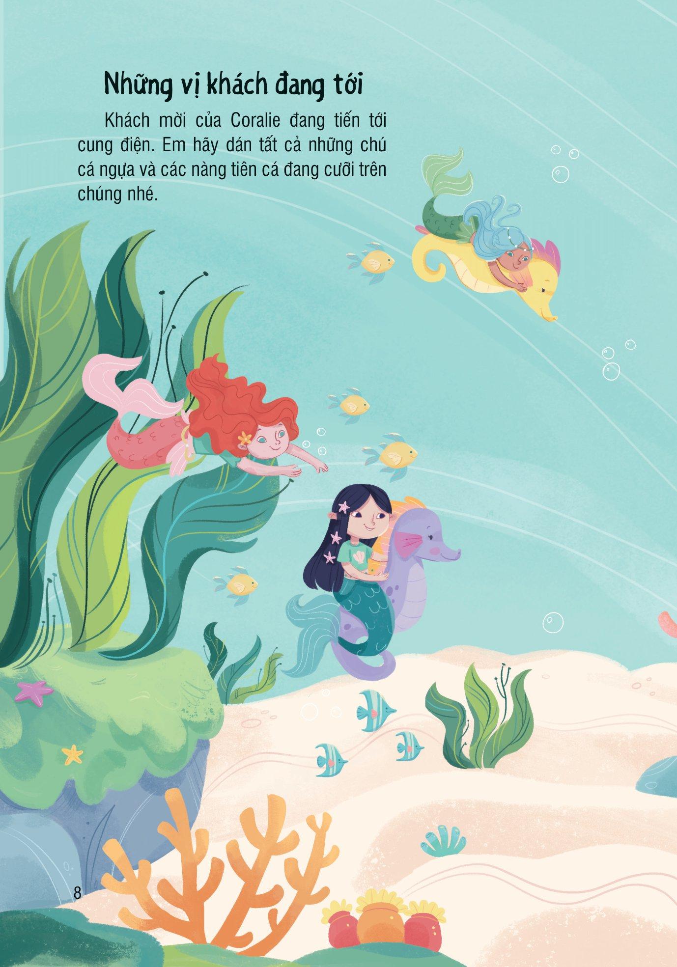 Bóc Dán Thông Minh - Nàng Tiên Cá