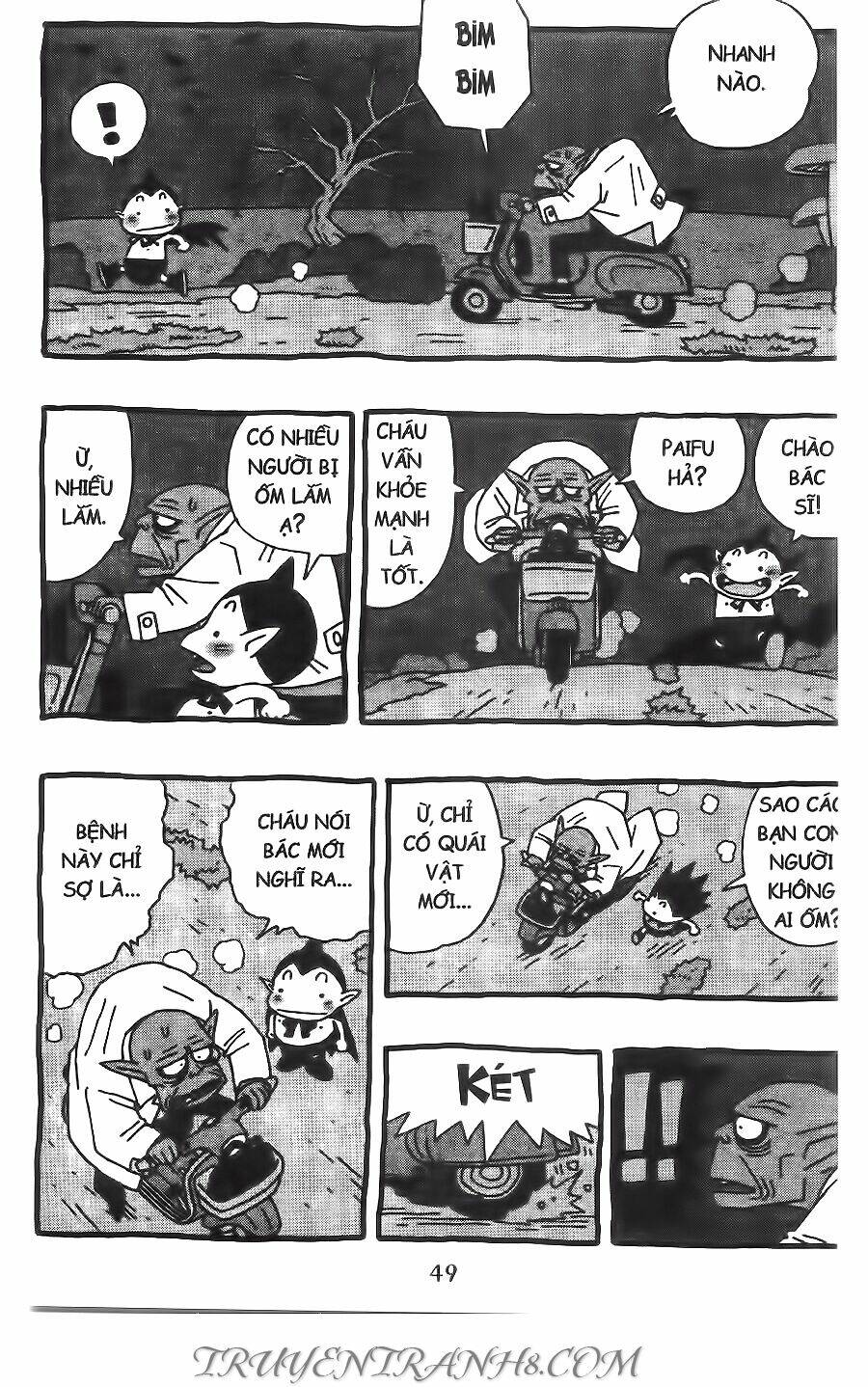 làng quái vật chapter 4 8