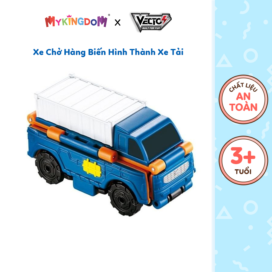 Đồ Chơi VECTO Transracers – Xe Chở Hàng Biến Hình Thành Xe Tải VN463875-12