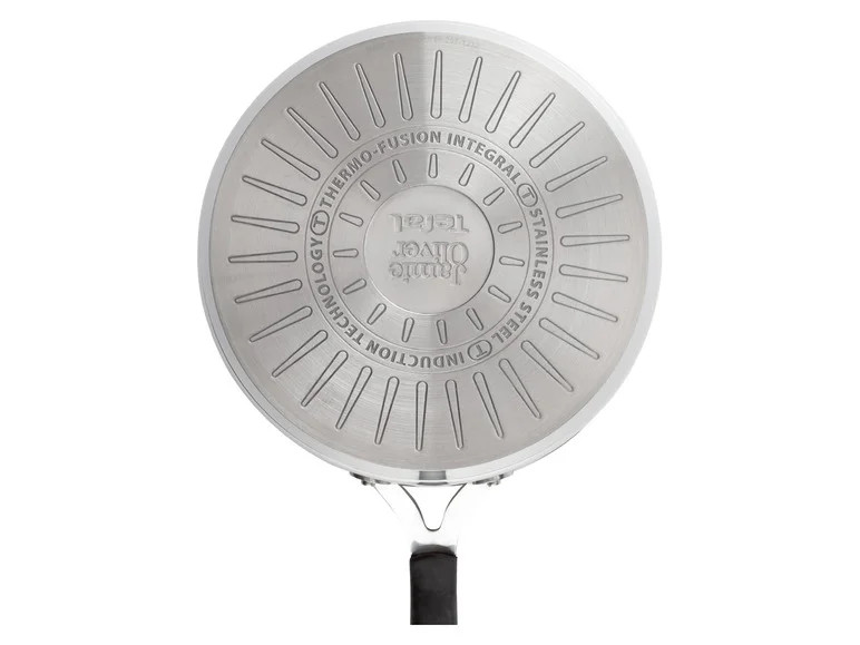 CHẢO TEFAL JAMIE OLIVER 25CM CÓ NẮP VUNG Hàng Chính Hãng