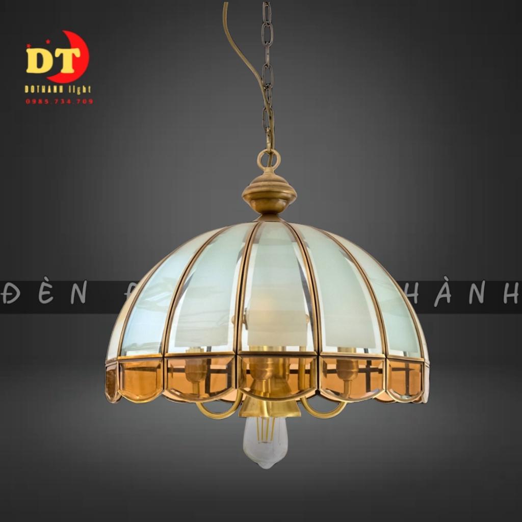 Đèn thả quán bar phong cách bắc âu cổ điển đèn thả đồng cao cấp HTLQ DTD