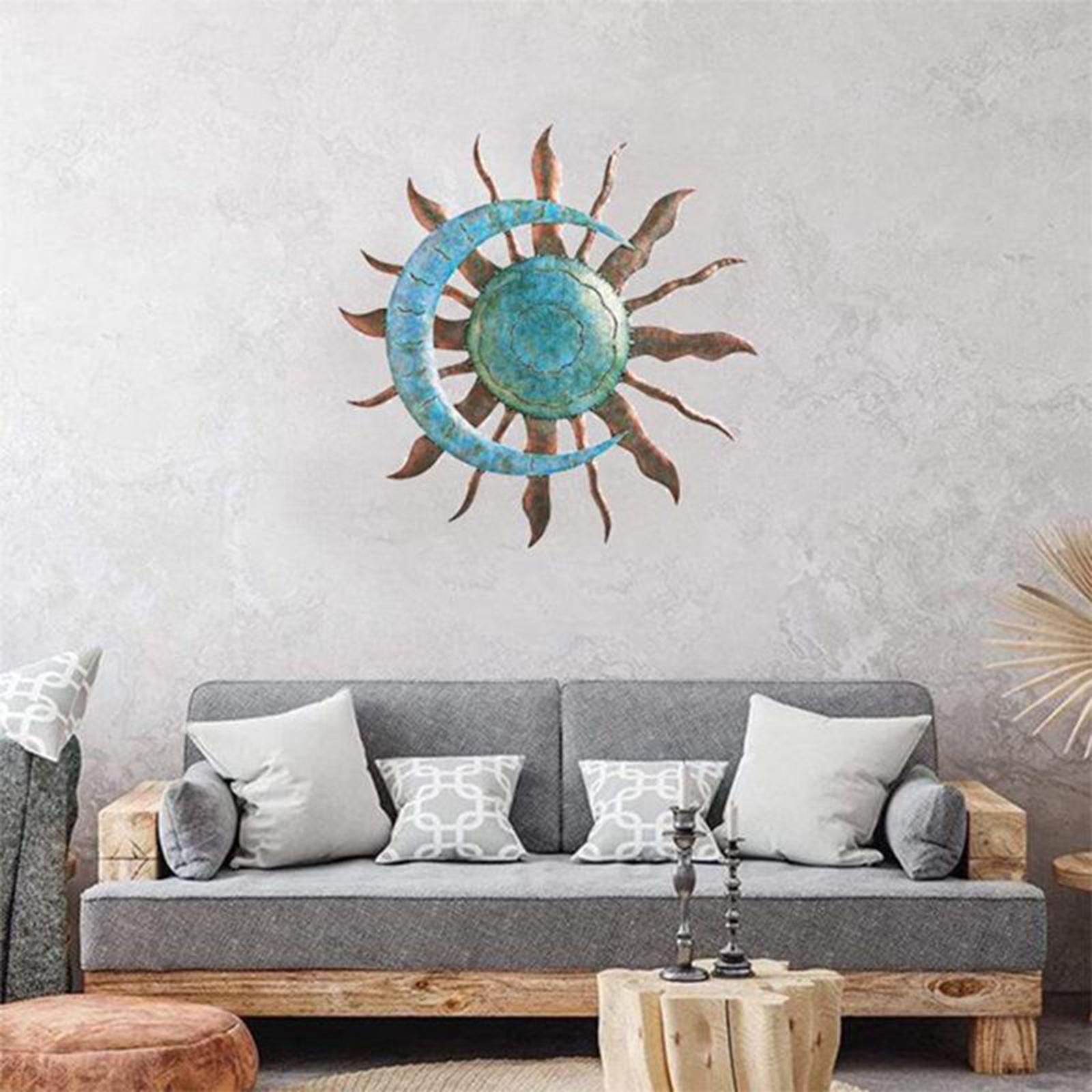 Wall Decoration Wall Hanging Statue Metal Crafts Festival Gifts Ornament Sculpture for Farmhouse Dining Room Balcony