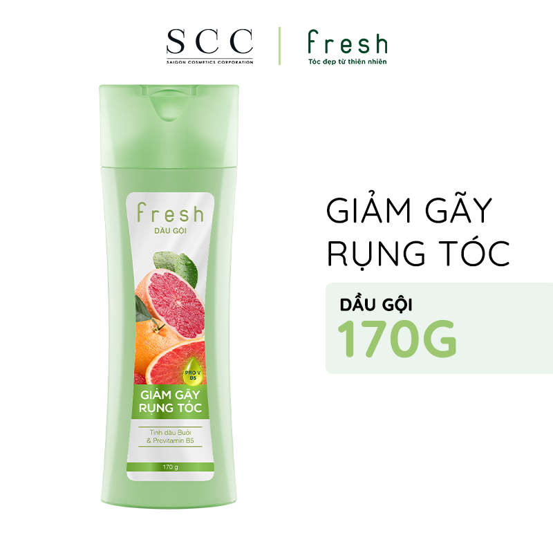 Dầu gội Fresh Giảm gãy rụng chiết xuất Bưởi hồng ngọc 170g