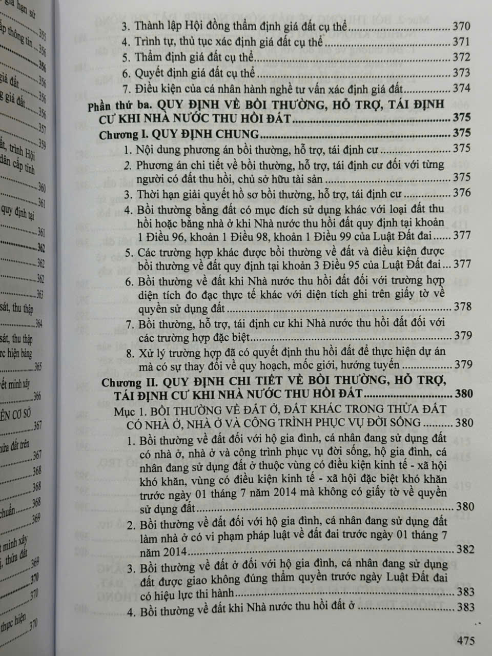 Sách Luật Đất Đai – Quy Định Về Giá Đất, Bồi Thường, Hỗ Trợ, Tái Định Cư Khi Nhà Nước Thu Hồi Đất