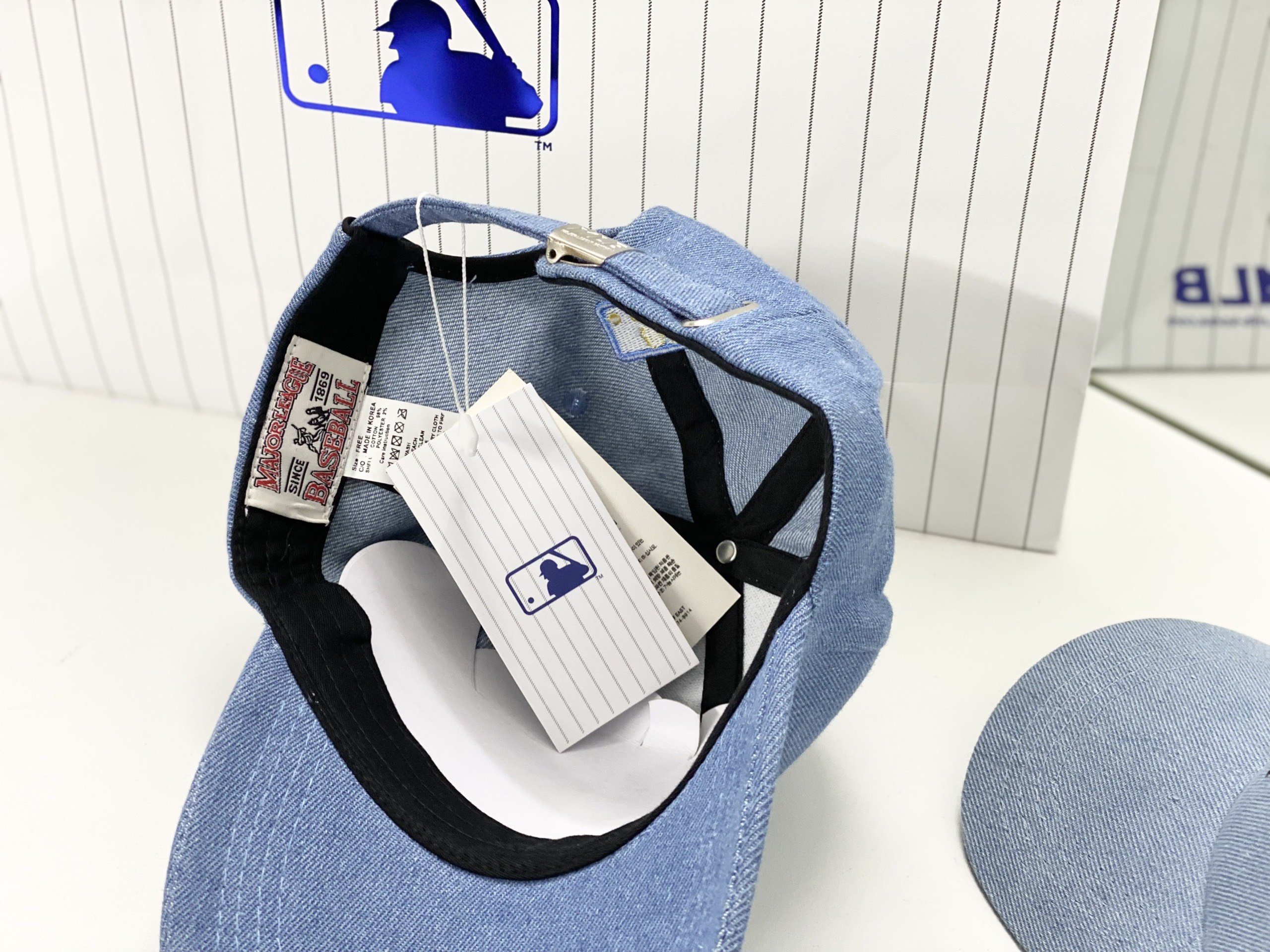 (NEW) Nón kết, mũ lưỡi trai NY phối vải jeans Form chuẩn đẹp (Ảnh thật)