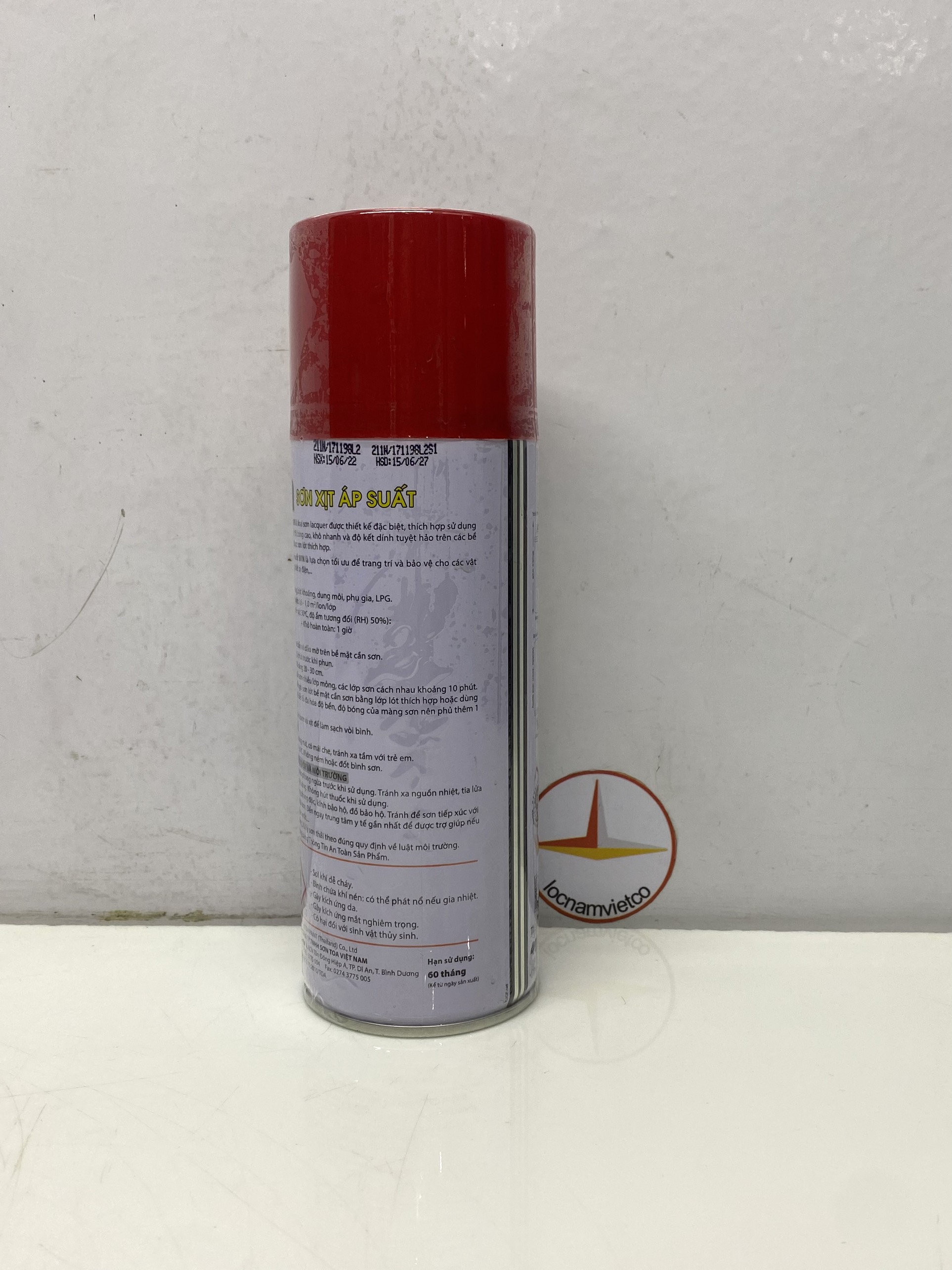 Sơn xịt Win màu đỏ nâu 222 400ml