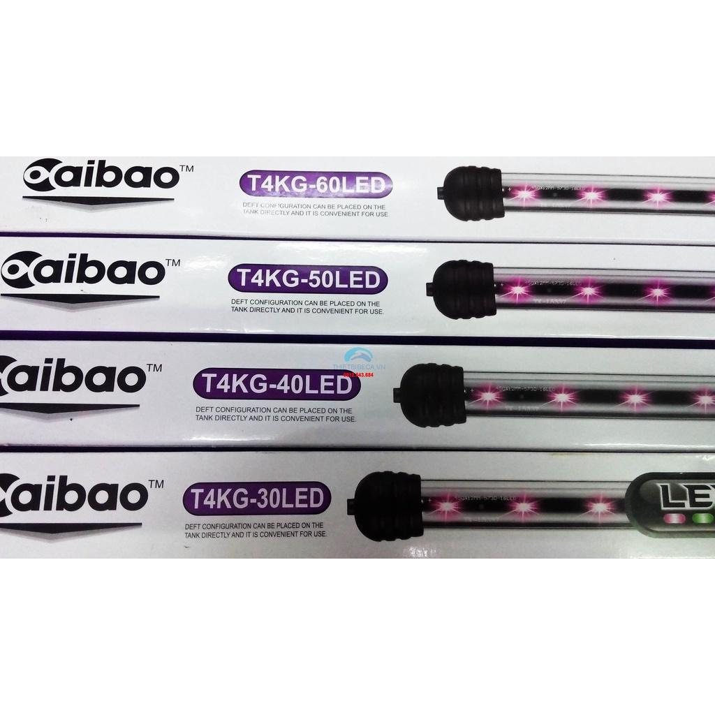 Bóng đèn tuýp led bể cá . Đèn Led Caibao T4 80-150cm dành cho bể thủy sinh,Trang Trí Bể Cá,Có Công Tắc Tắt Bật Đèn