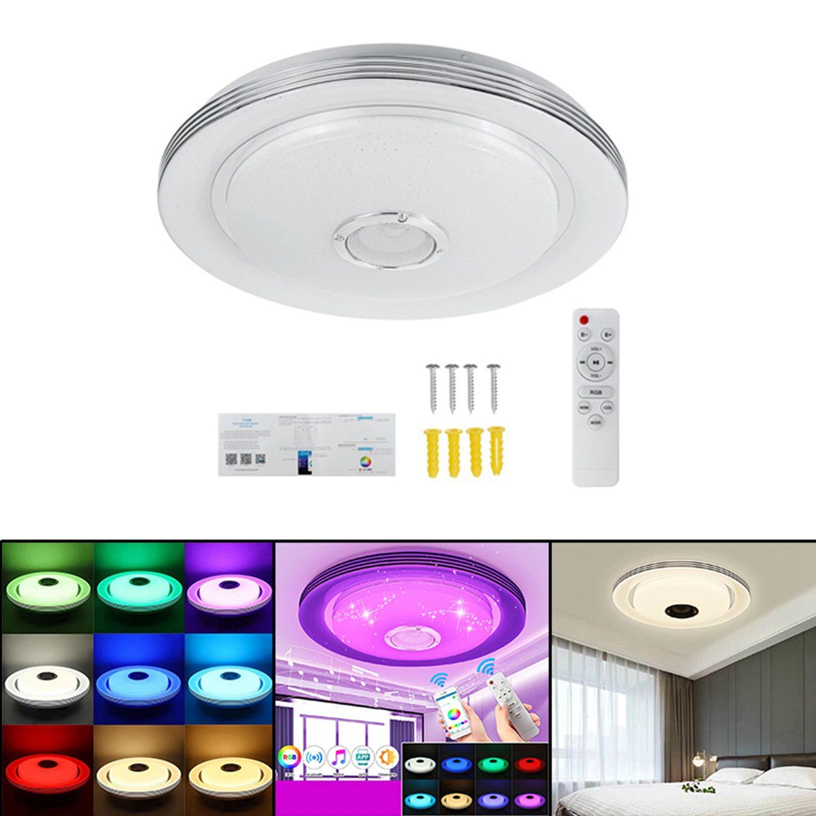 LED Music Ceiling Light RGB Color Changing for Kitchen