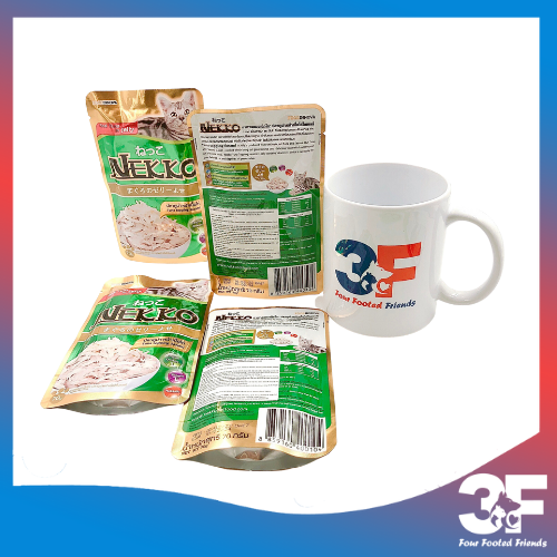 Pate Nekko Jelly Cho Mèo Trưởng Thành Từ 6 Tháng Tuổi Vị Cá Ngừ Và Gà Dạng Thạch Gói 70gr