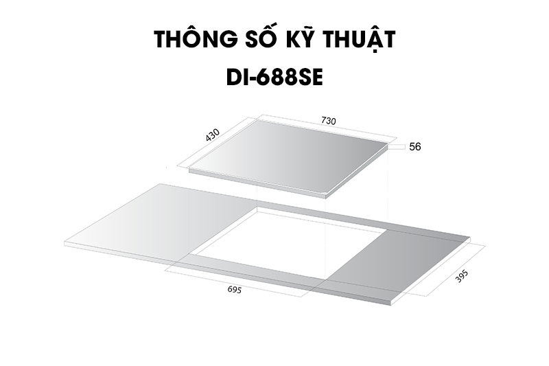 Bếp Từ Kocher DI-688SE - Hàng Chính Hãng