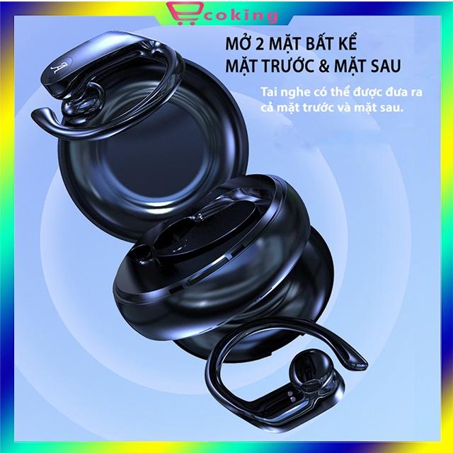 tai nghe nhét tai A15 ecoking{mua 1 tặng 1 quà} kết nối bluetooh 5.0 có micro trò chuyện âm thanh nổi HIFI sử dụng 6h LT