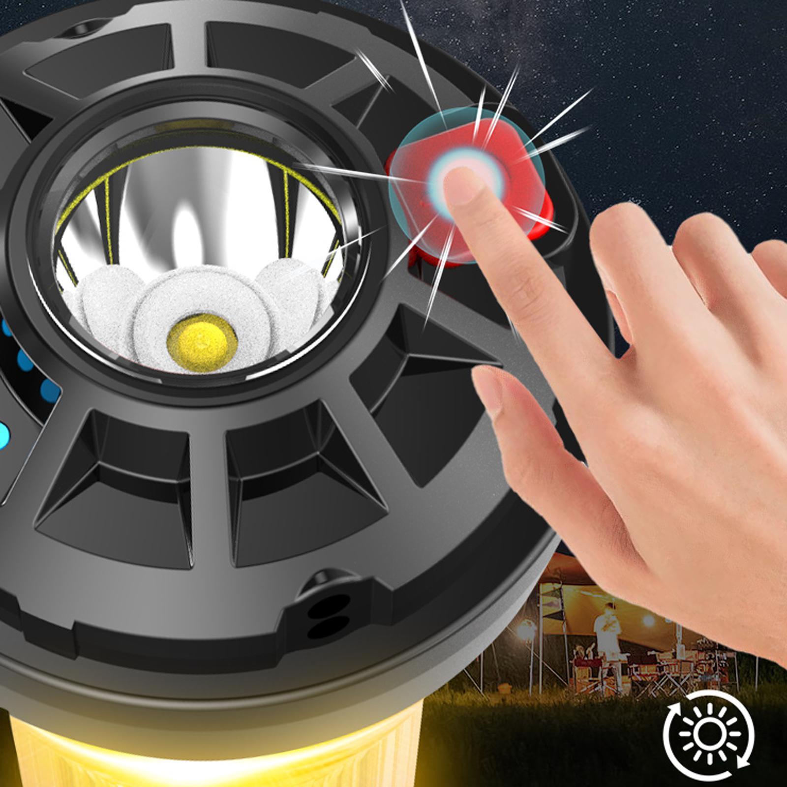 Outdoor Camping  Flashlight Backpacking Hiking Emergency Light