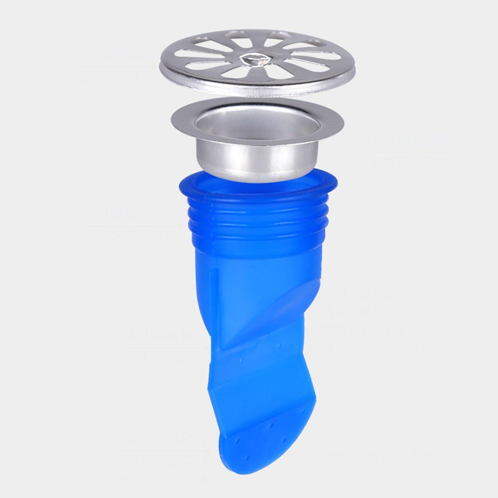 Nắp Silicon Bịt Ống Cống, Chặn Ngăn Mùi Hôi Thoát Sàn - Chống Trào Ngược Nước, Côn Trùng, Khí Hôi