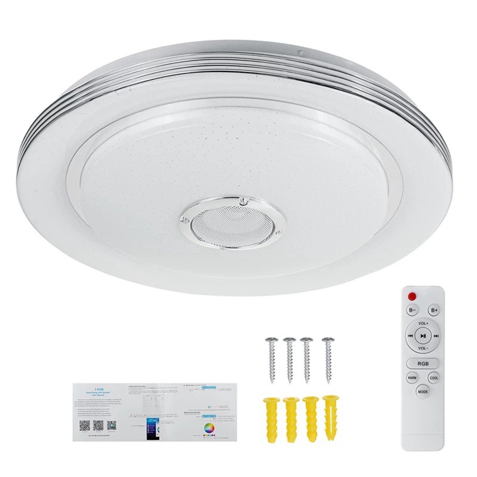 LED Music Ceiling Light RGB Color Changing for Kitchen