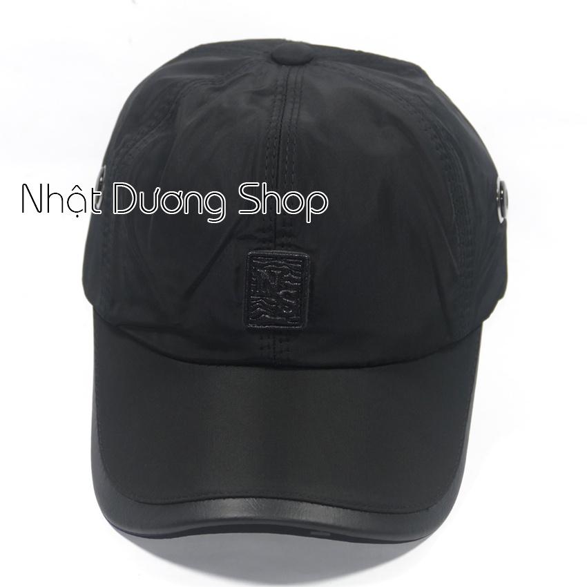 Nón kết dù logo chữ, sò to đẹp mắt - chất liệu vải dù thoáng mát phù hợp cho mọi người