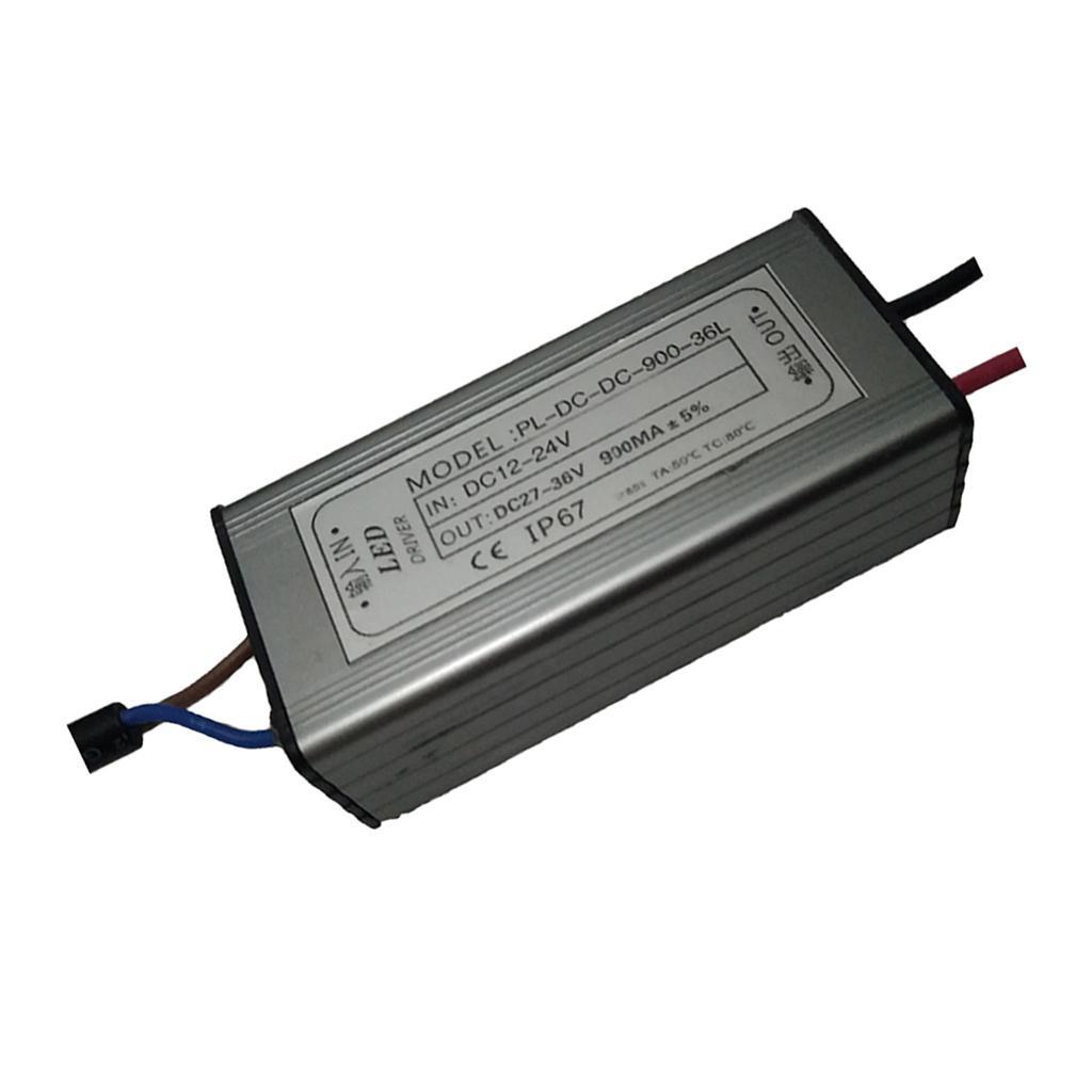 Waterproof IP67, 30W 12-24V LED Transformer LED Power Supply Driver, Adapter Output for Locomotive Lighting/ Ship Lighting/ Moving Lighting