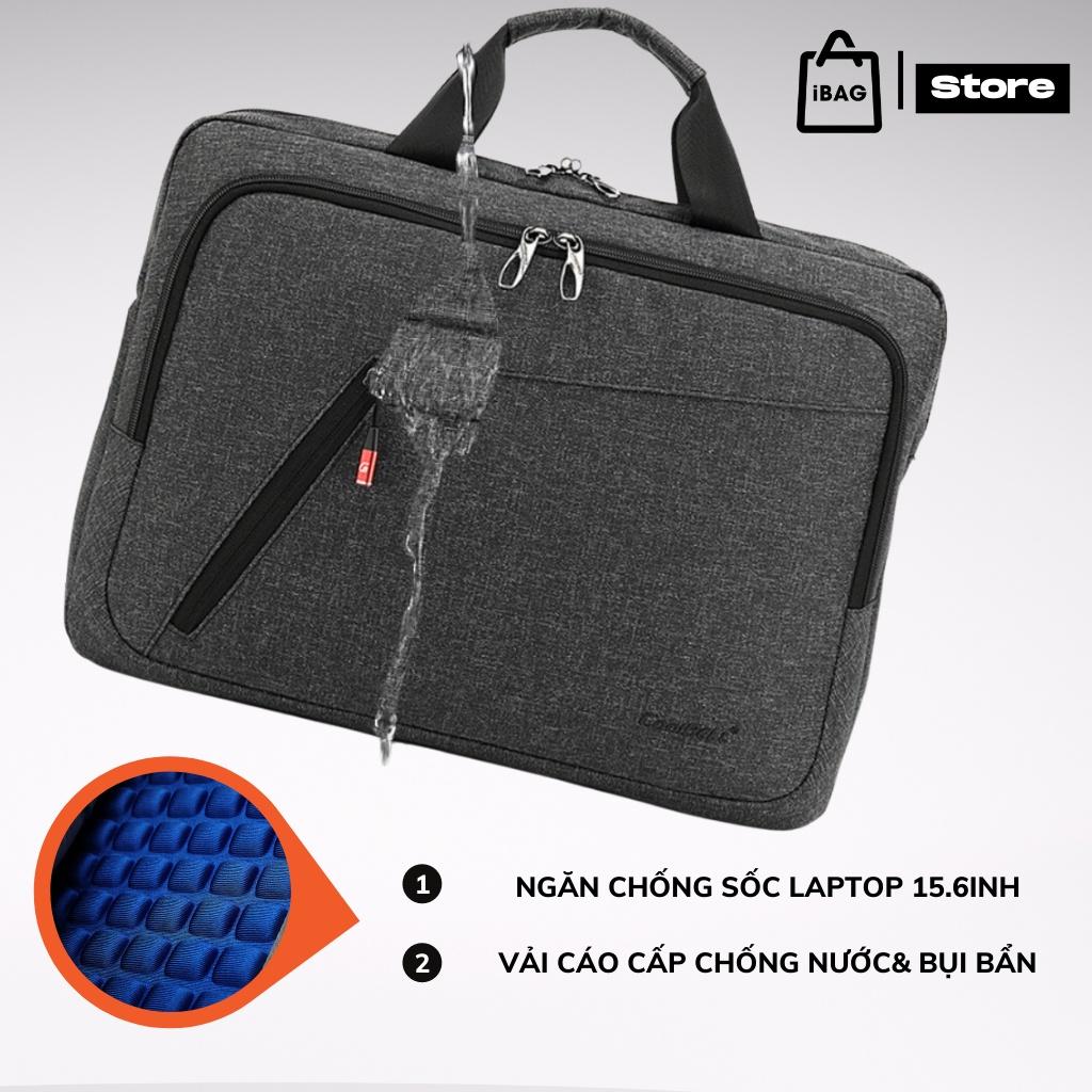 Cặp đựng laptop Coolbell, túi xách tay nam nữ chống thấm nước, thiết kế kiểu dáng trẻ trung, lịch sự -