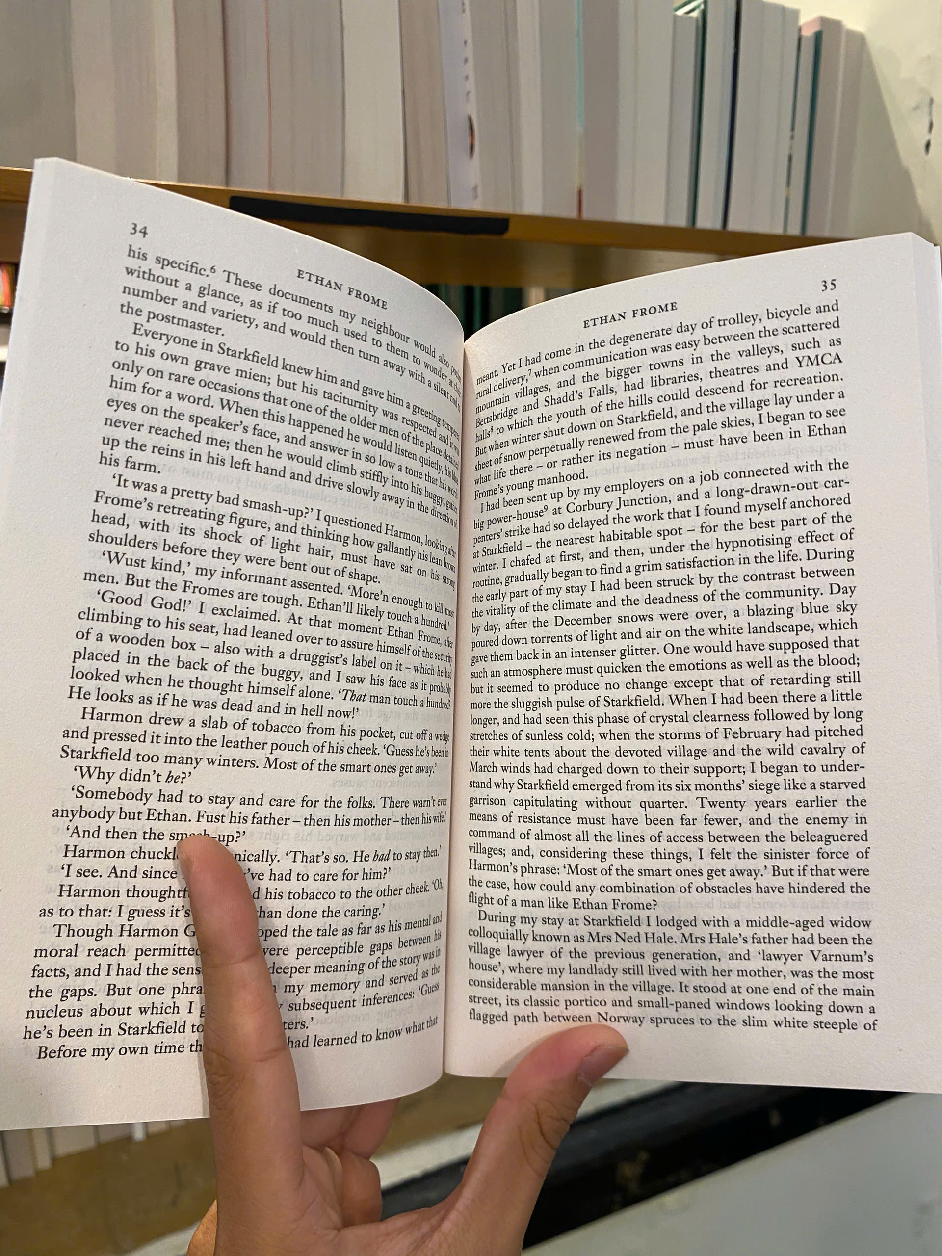 Sách - Ethan Frome by Edith Wharton | Classic Novel / Ngoại văn Kinh điển Nhập khẩu