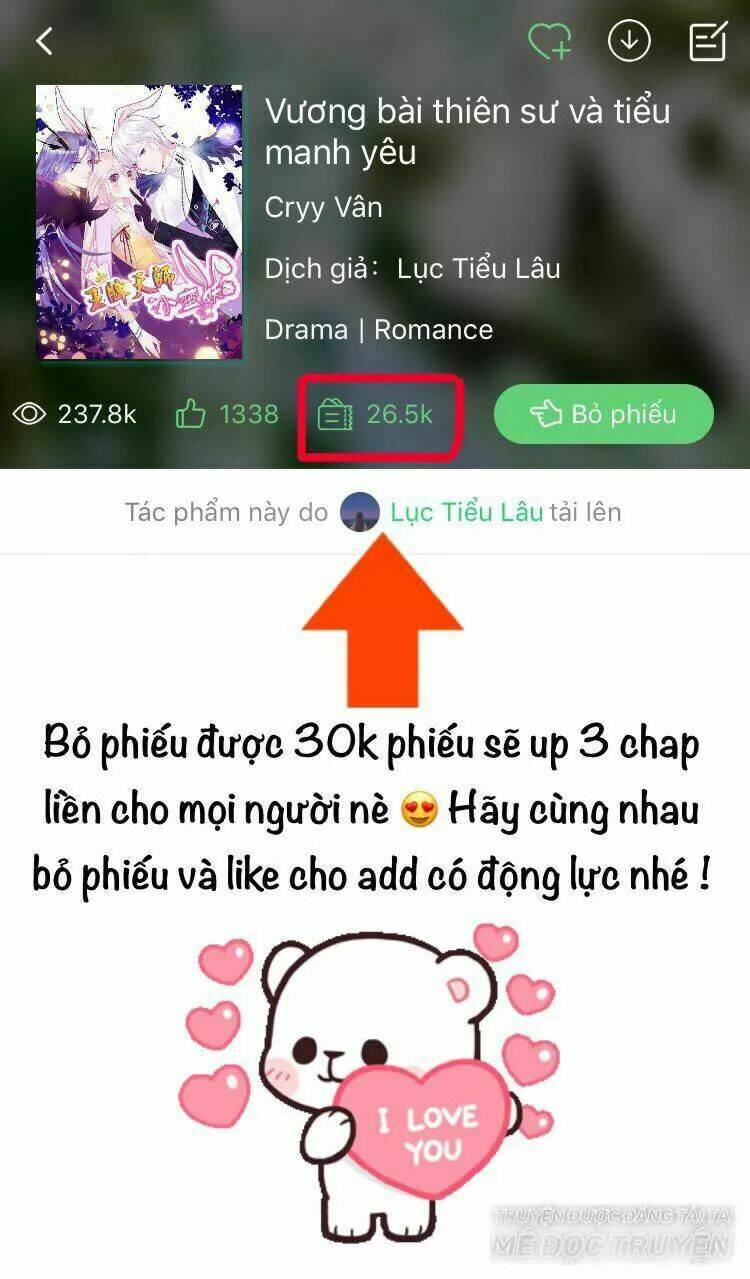 vương bài thiên sư và tiểu manh yêu chapter 37 37