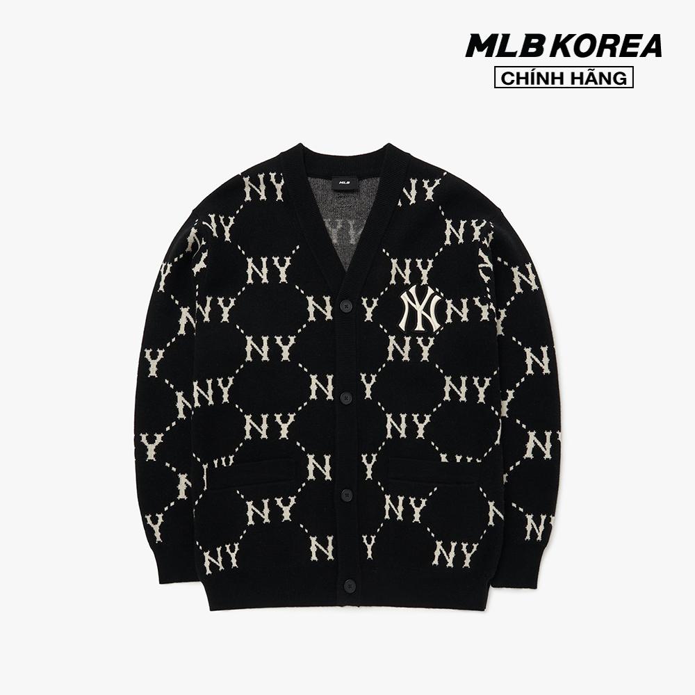 MLB - Áo khoác cardigan phom suông Dia Monogram All Over 3AKCM0224