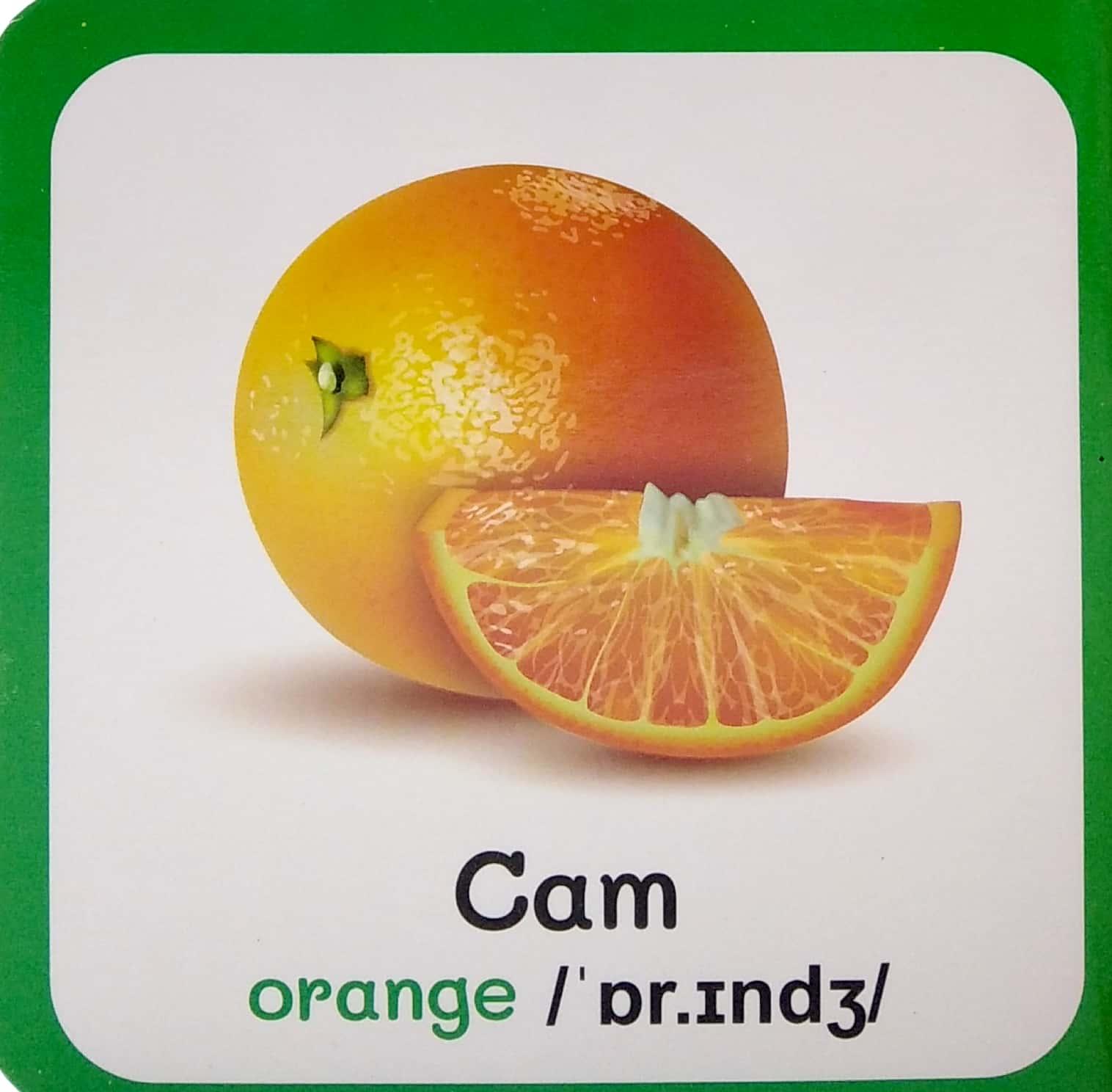 Từ Điển Bằng Hình Đầu Tiên Của Bé - Baby'S First Picture Dictionary - Fruits - Trái Cây