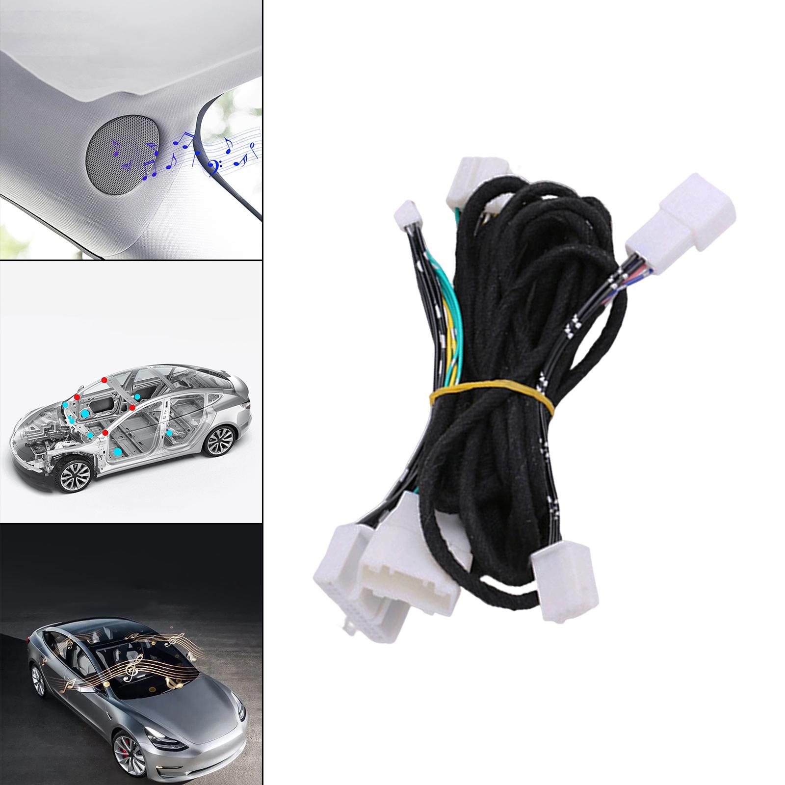 Car Audio Inactive Activation Speaker Wire Harness Fits for