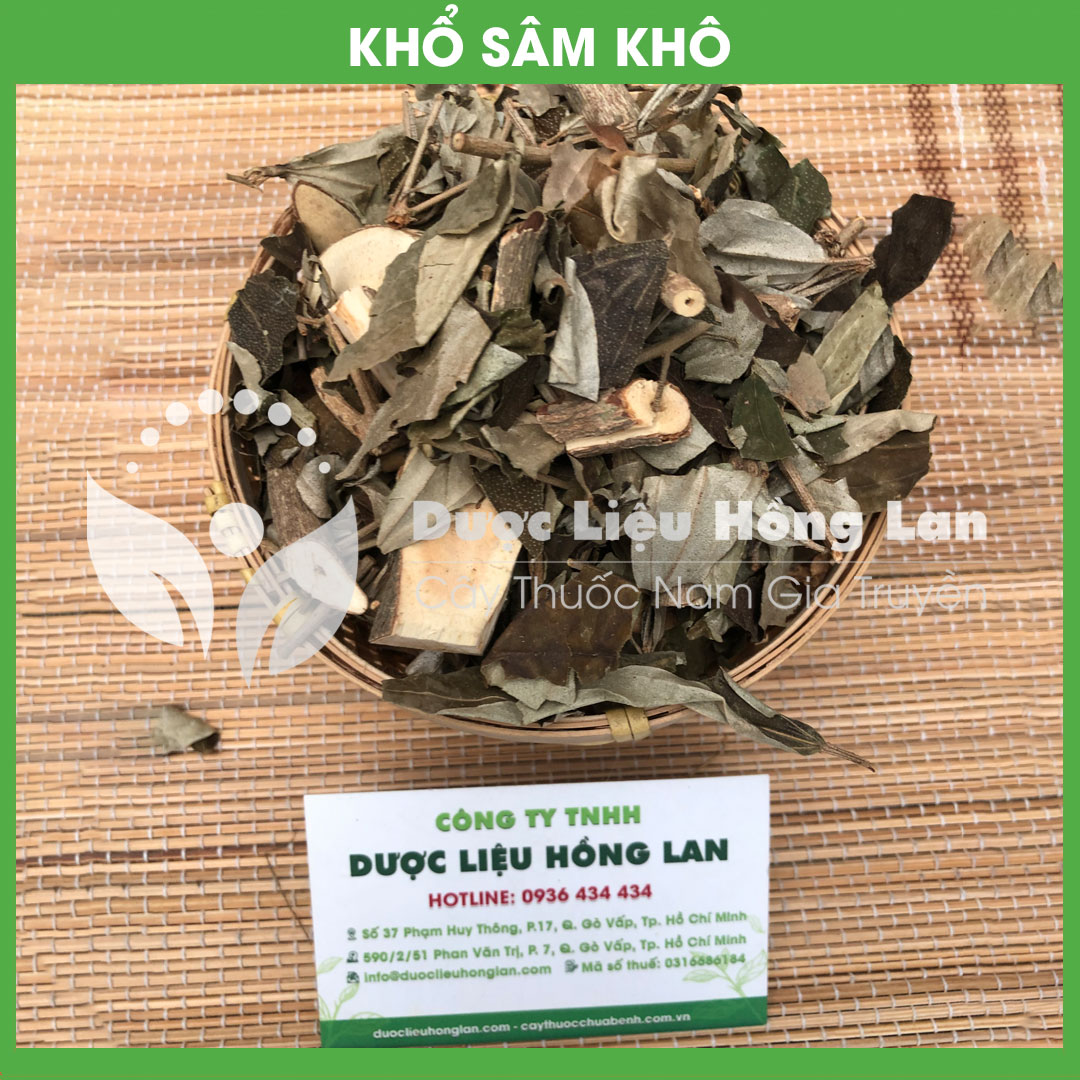 Khổ Sâm khô sạch đóng gói 1kg (Lá + cành)