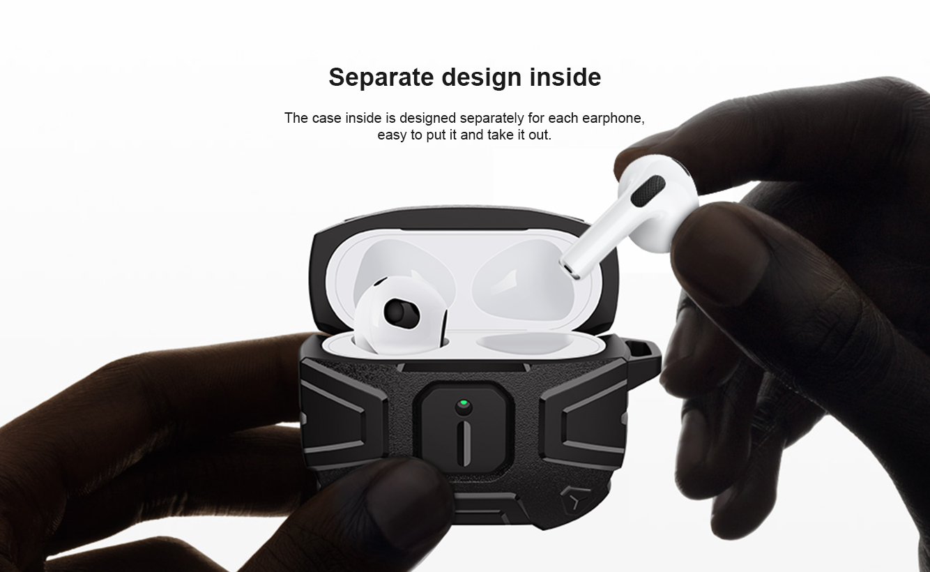 Ốp Case Ốp Nillkin Explorer Dành Cho Airpods 3, Nhiều Màu Sắc - Hàng Chính Hãng