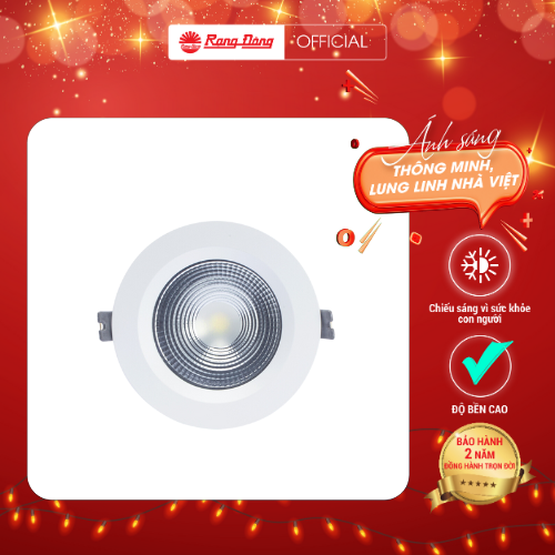 Đèn LED Downlight Điều khiển từ xa bằng Remote Model: D AT14L 90/9W.RF