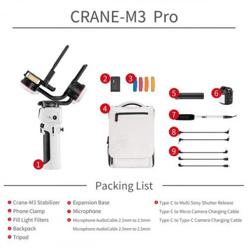 Gimbal Zhiyun Crane M3 Pro - Hàng Chính Hãng