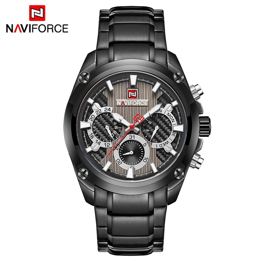 Đồng hồ thạch anh NAVIFORCE NF9113 nam sang trọng chống thấm nước