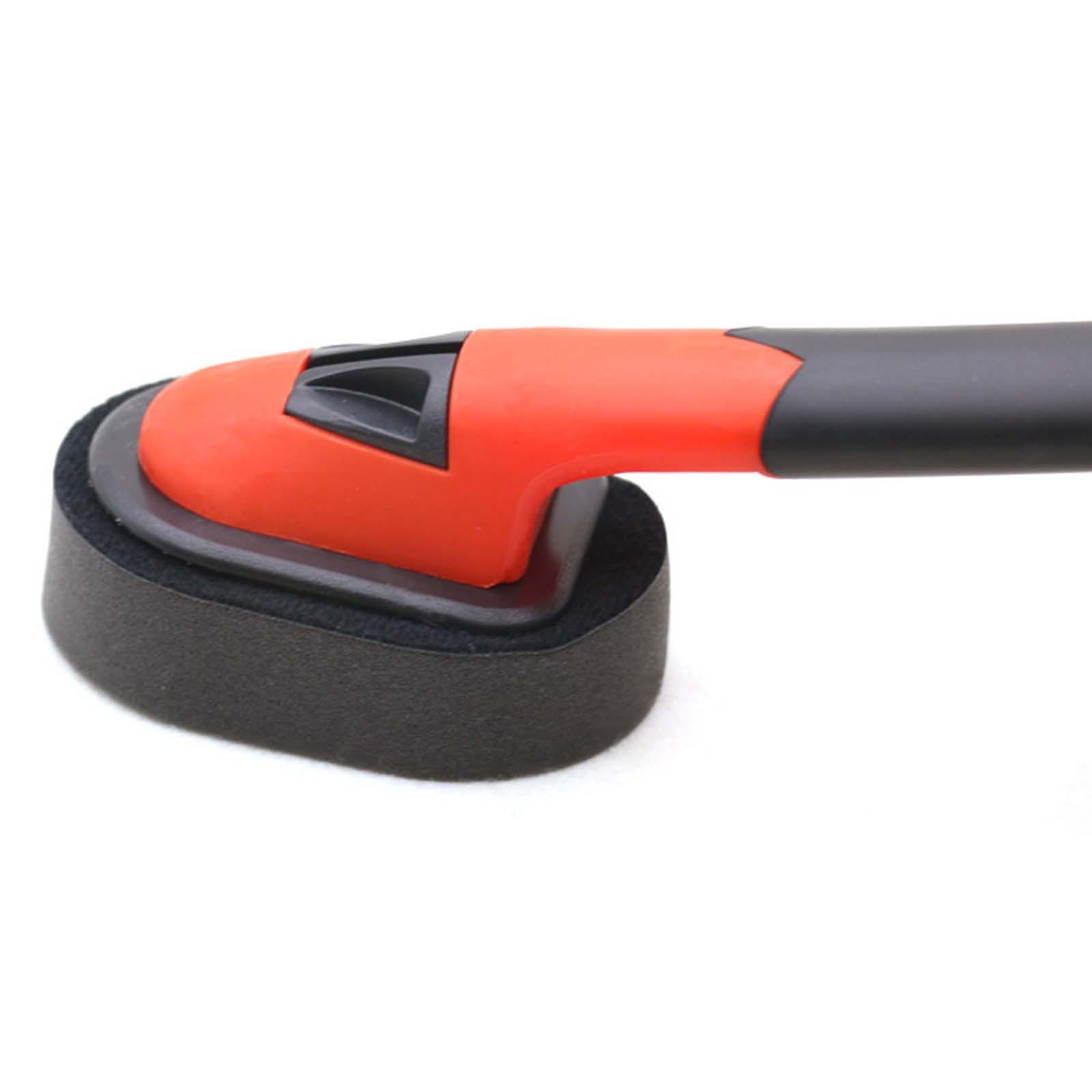 Car Applicator Cleaning Tools Non Slip Handle Washable Reusable