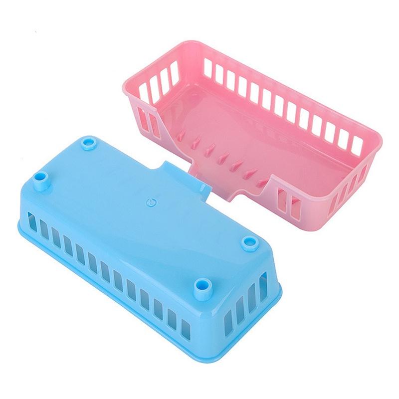 Bathroom Sink Storage Basket Home Organizer Holder Drain Rack Kitchen Faucet Sponge Box Shelves