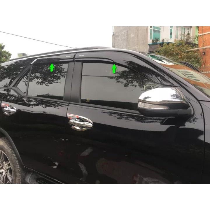 Vè che mưa nhựa đen Fortuner 2017-2020 Thái chất liệu dày dặn không đúng mô tả hoàn lại tiền