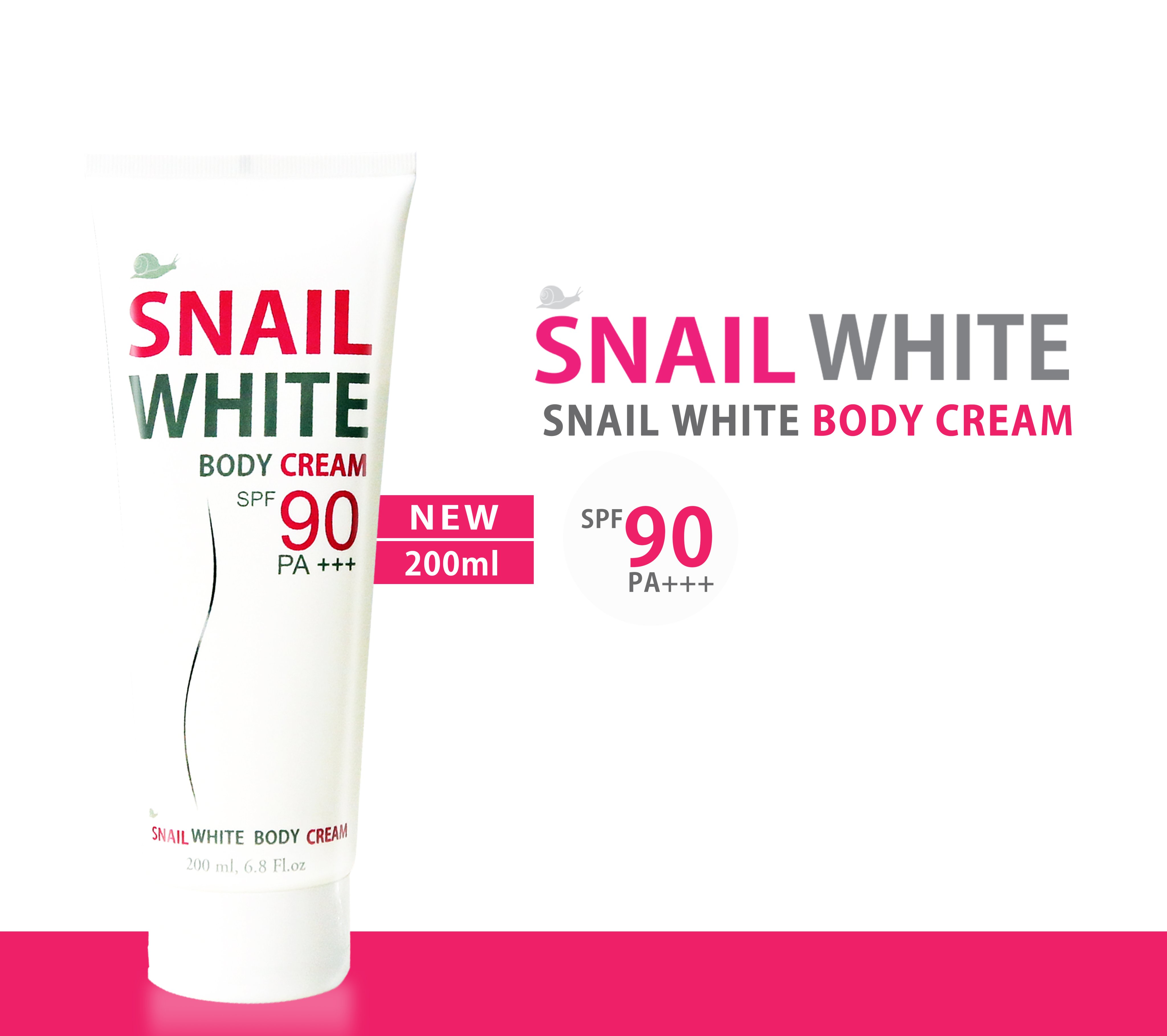 Combo kem dưỡng body cream và kem dưỡng da mặt snail white