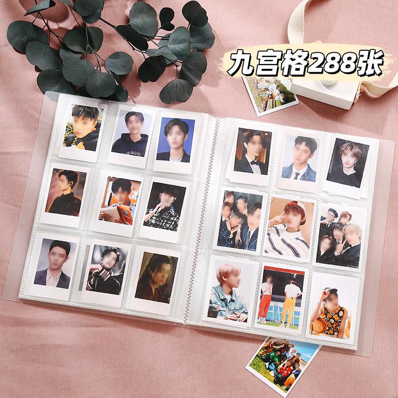 Thẻ nhỏ 3 inch phong cách mới nhất Polaroid album ảnh lưu trữ bưu thiếp sách xen kẽ Bộ sưu tập ảnh lưu trữ thẻ kỷ niệm 4 inch