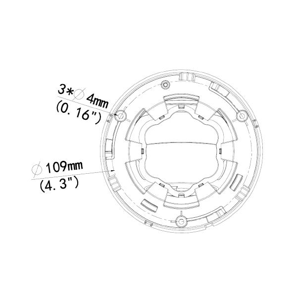 Camera quan sát IP dạng mắt cá Geovision UVS-ABD1300 1.3MP H.264 Low Lux WDR Eyeball IP Dome - Hàng chính hãng