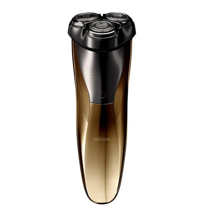 Máy cạo râu Enchen Blackstone 3CJ lưỡi kép vành mỏng 0.9mm chống nước IPX7, pin sạc dùng lâu dài