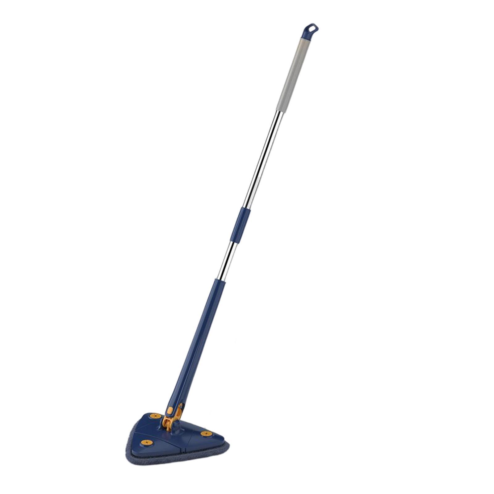 360 Rotatable Cleaning Mop with Mop Pads Triangle Floor Mop for Engineered Hardwood Laminate