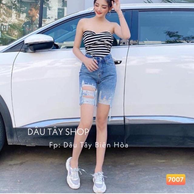 QUẦN JEAN NGỐ LOANG-RÁCHmã 7007