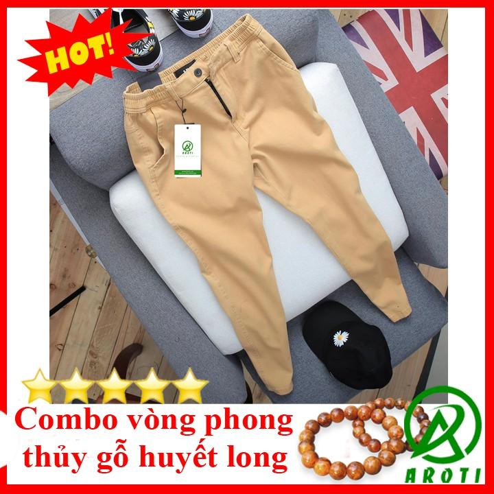 Quần Kaki Nam Đẹp Dáng Hàn Lưng Thun Tiện Dụng Form Slim Fit Cực Đẹp QK045+HL