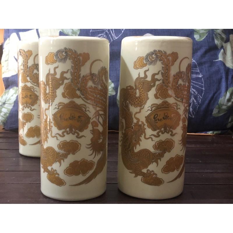 Ống cắm hương vàng kim