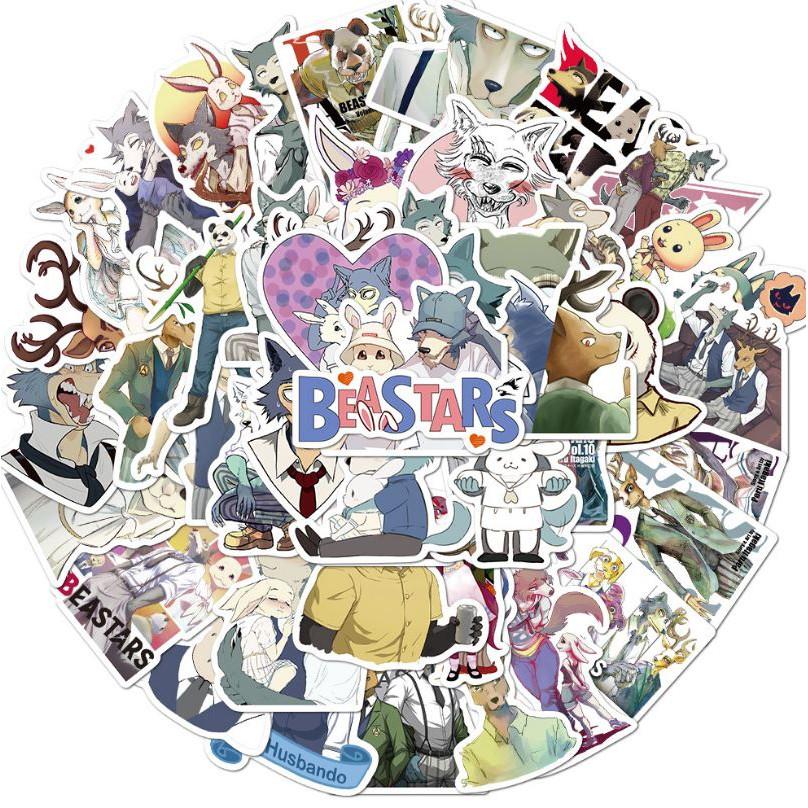 Sticker dán cao cấp BEASTARS Cực COOL ms#190