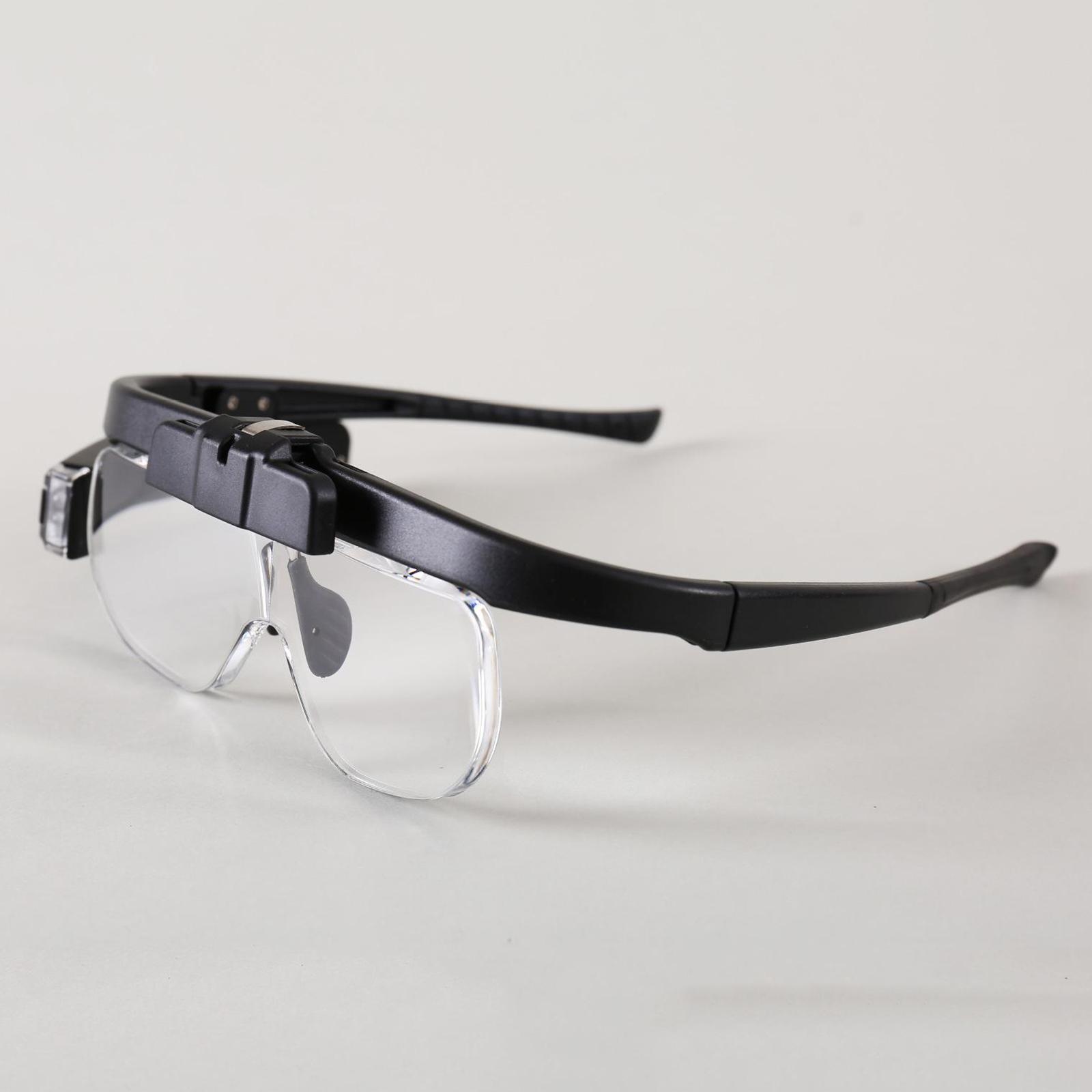 Headband with LED Light Headset Magnifying Glasses Easy to Wear